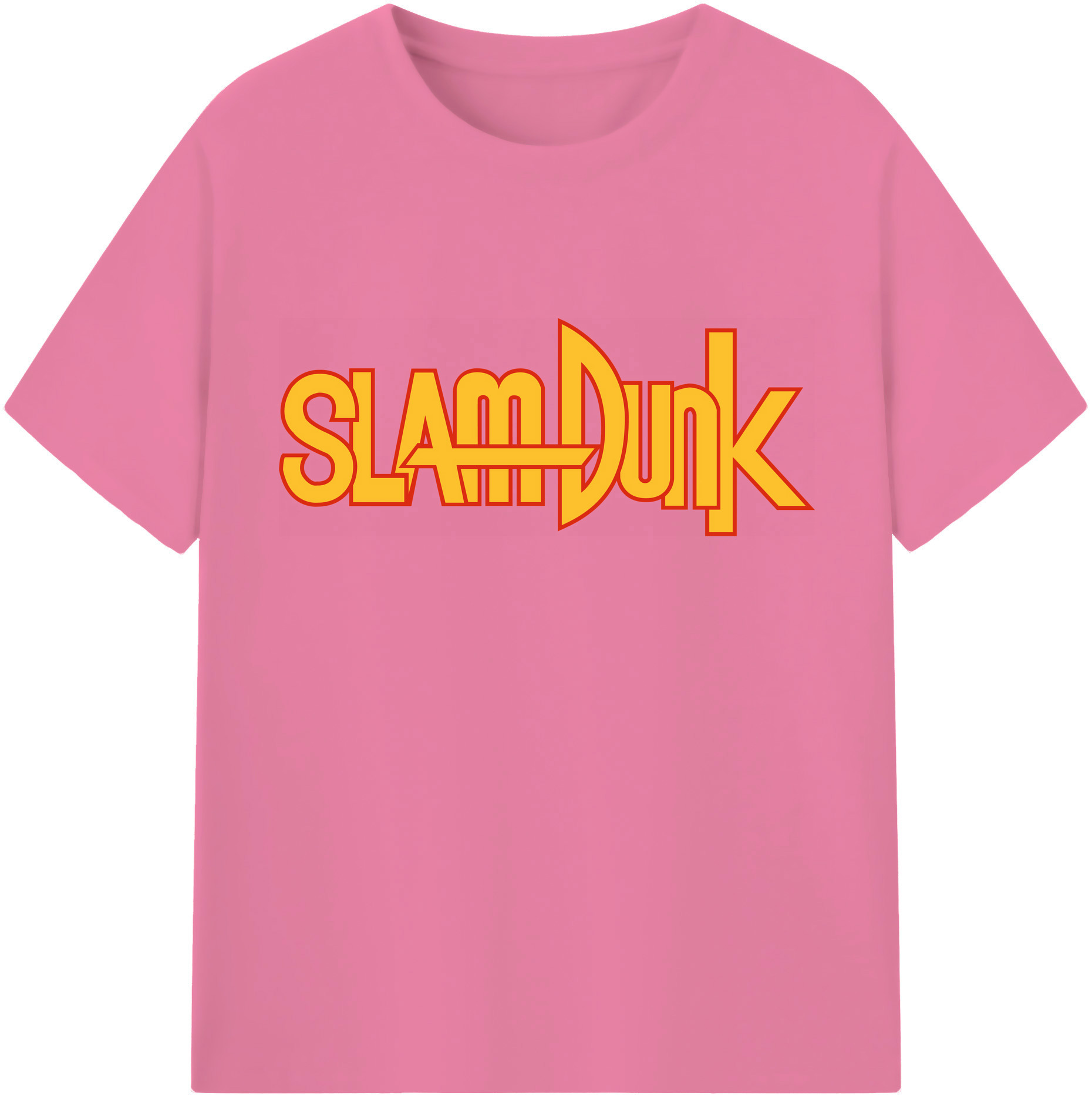 SLAM DUNK／スラムダンク 綿100％半袖Tシャツ（フロントプリント）